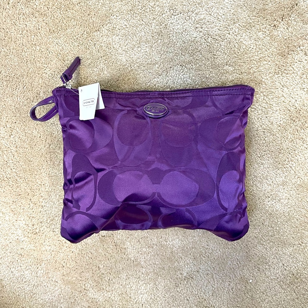 Coach Signature Foldable Tote- NWT